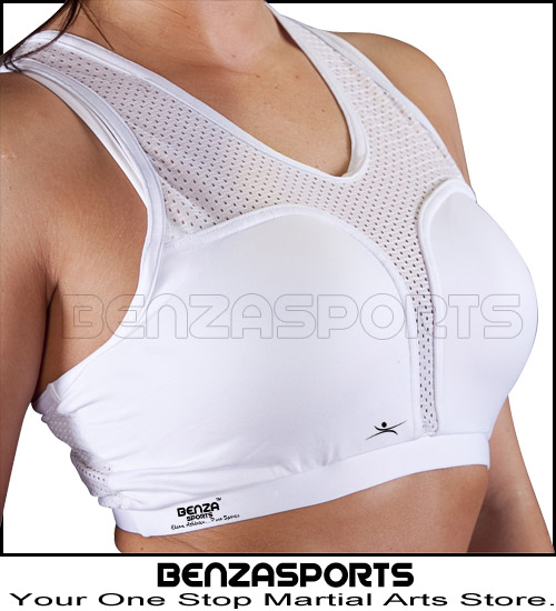 Woman Chest Protection Line Icon. Female Breast and Suction Cup
