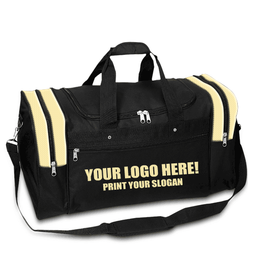 Custom Imprint Sports Duffel Bag