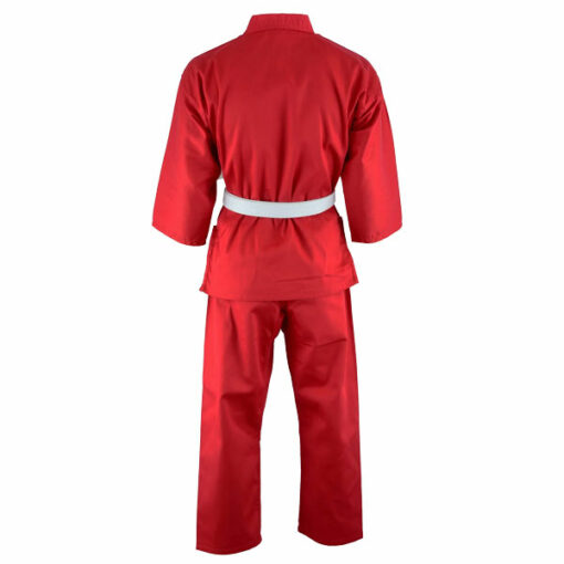 Red Karate Gi With Belt