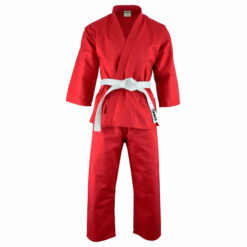 Red Karate Uniform Full Set