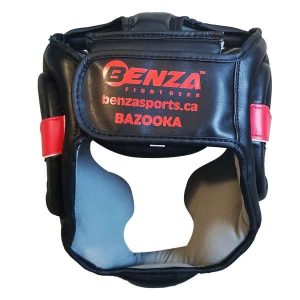 Alternative view of Benza Bazooka Series Sparring Head Guard : Black/Red
