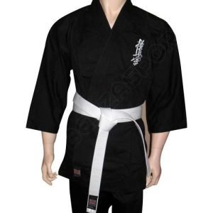 Kyokushin Karate Dogi black Heavy Weight 14 OZ
