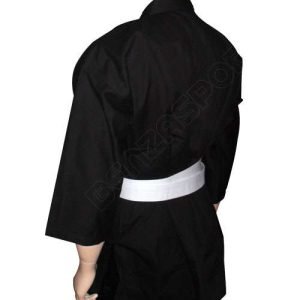 Alternative view of Kyokushin Karate Dogi black Heavy Weight 14 OZ