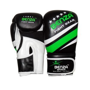 Alternative view of Advance Tech Boxing Glove Genuine Leather BLK/GRN