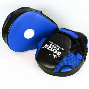 Boxing Focus Mitts BENZA Soldier Maxima Blue/Black - Image 2