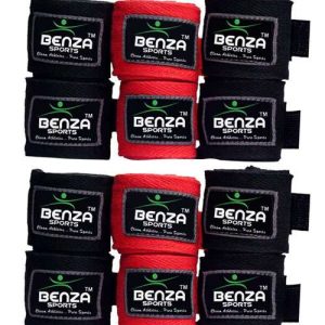 Maxican Style Stretchy Boxing Hand Wraps 5 Meter CLR:RED