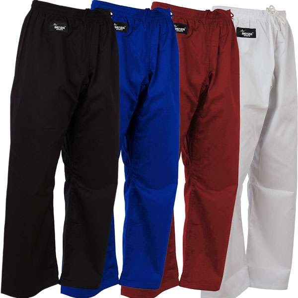 Alternative view of White Karate, Judo, BJJ, Judo, Taekwondo Martial Arts Pant
