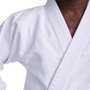 Light Weight BJJ Gi 420 GSM White - Image 3
