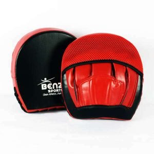 Alternative view of BENZA Razor Boxing Punch Mitts, Focus Pads Light Weight Black/Red