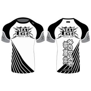 NEXT LEVEL HALF SLEEVE BENZA RASH GUARD - Image 3