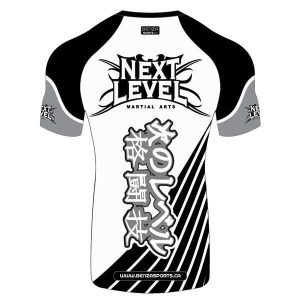 NEXT LEVEL HALF SLEEVE BENZA RASH GUARD - Image 2
