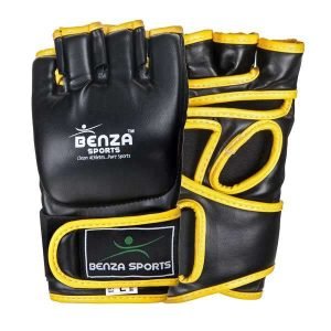 Alternative view of Pro Fight MMA Training Glove BLK/YLW
