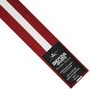 Karate Taekwondo White Stripe Belts - Image 3