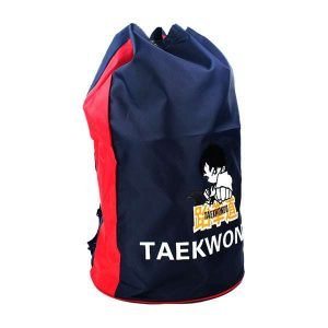 Taekwondo Gym Bag with Cartoonist  & Taekwondo imprint