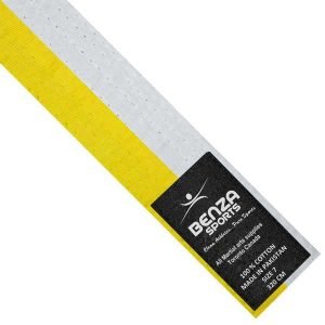 Alternative view of Taekwondo Two Tone Color Belts